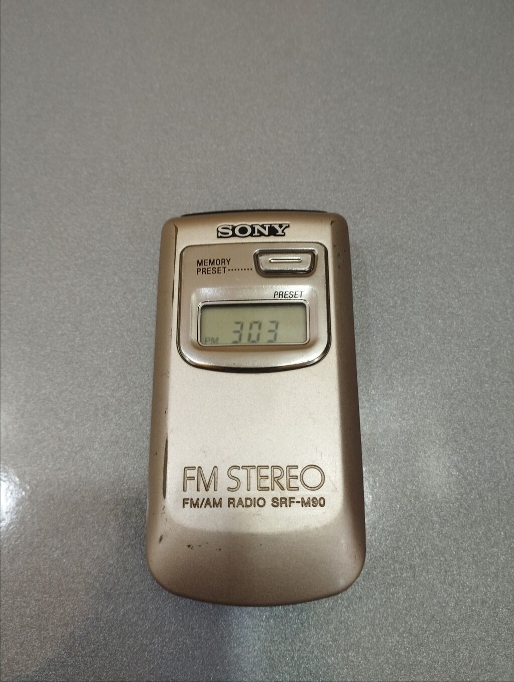 Sony SRF-M90 Fm/am portativ radio - Kompakt cib formatı, LCD ekranlı — Digər, Mehdiabad (2)