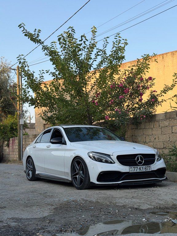 Mercedes C 220 d, 2.1 L, 2017 il, 150 000 km 77-KY-877 — Avtomobillər, Bakı (8)