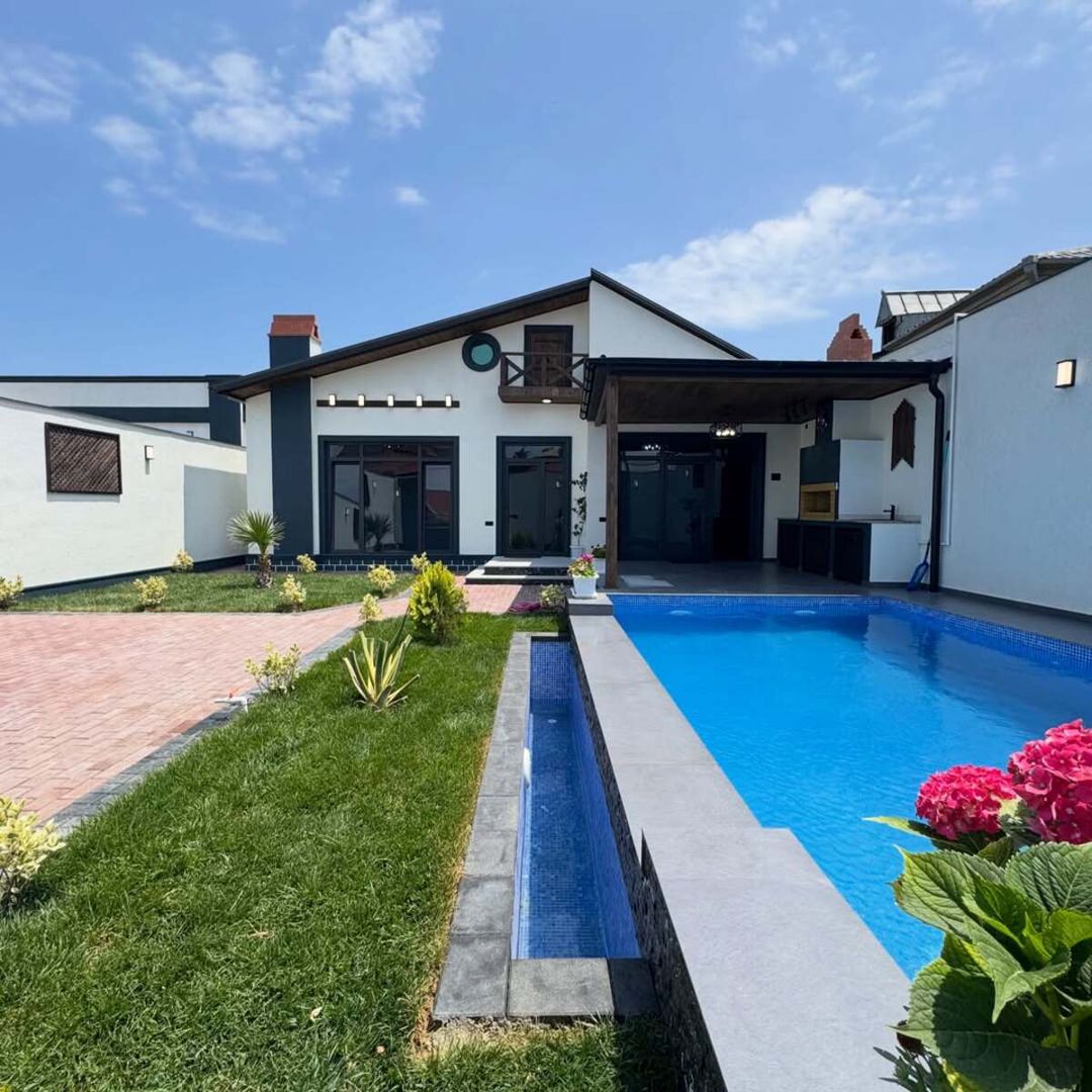 Satılır 4 otaqlı həyət evi/bağ evi 160 m² — Ev, villa, Bakı (4)