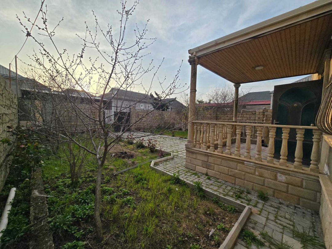 Satılır 3 otaqlı həyət evi/bağ evi 100 m² — Ev, villa, Bakı (3)