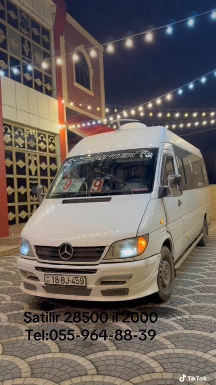 Mercedes Sprinter 315, 2.5 L, 2000 il, 467 000 km 18-BJ-459 — Avtomobillər, Şirvan (9)