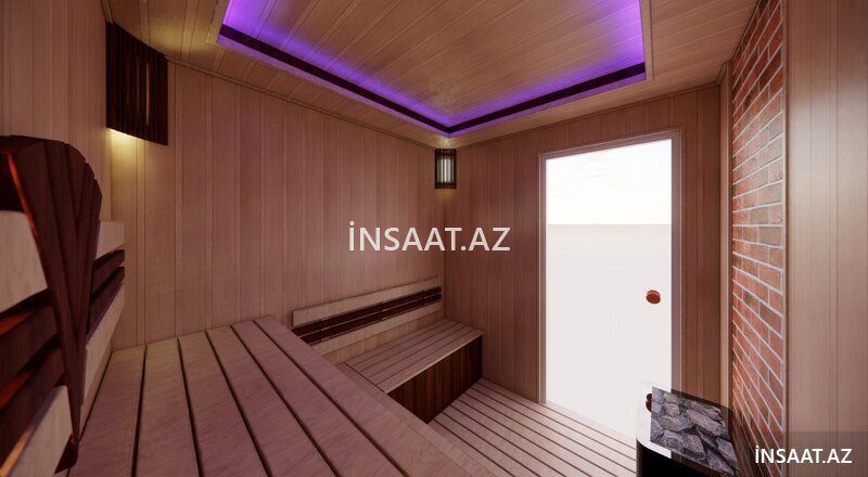 Sauna tikintisi və sauna taxtasının satışı — Tikinti xidmətləri, Bakı (3)