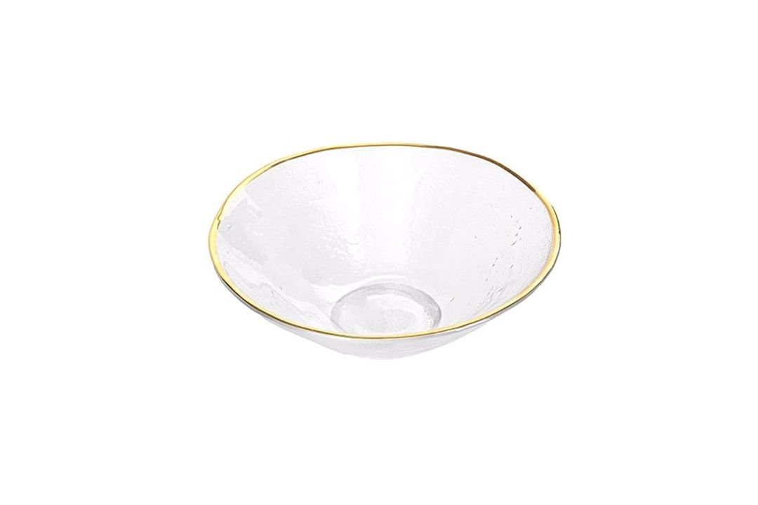 Kasa Porland Moon, yumru, 15 sm, şüşə, şəffaf/qızılı, məhsul çeşiddə — Mallar, Bakı (2)