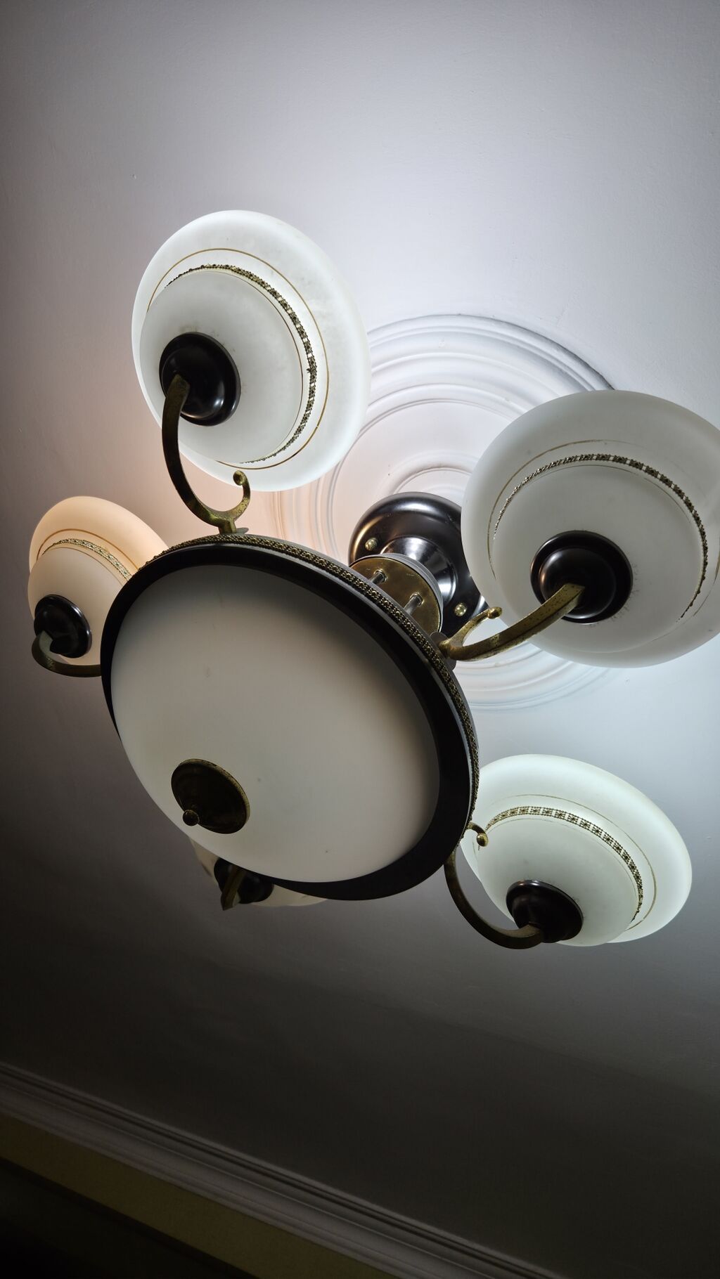 Çılçıraq, 6 lampa, Şüşə — Tavan is?qlar? v? cilc?raqlar, Digah (2)