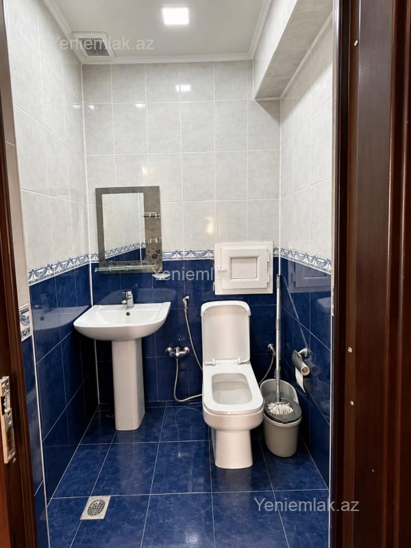 Kirayə 3 otaqlı Bina evi menzil (Yeni tikili), 125 m², Nəsimi rayonu — Mənzil, Bakı (9)