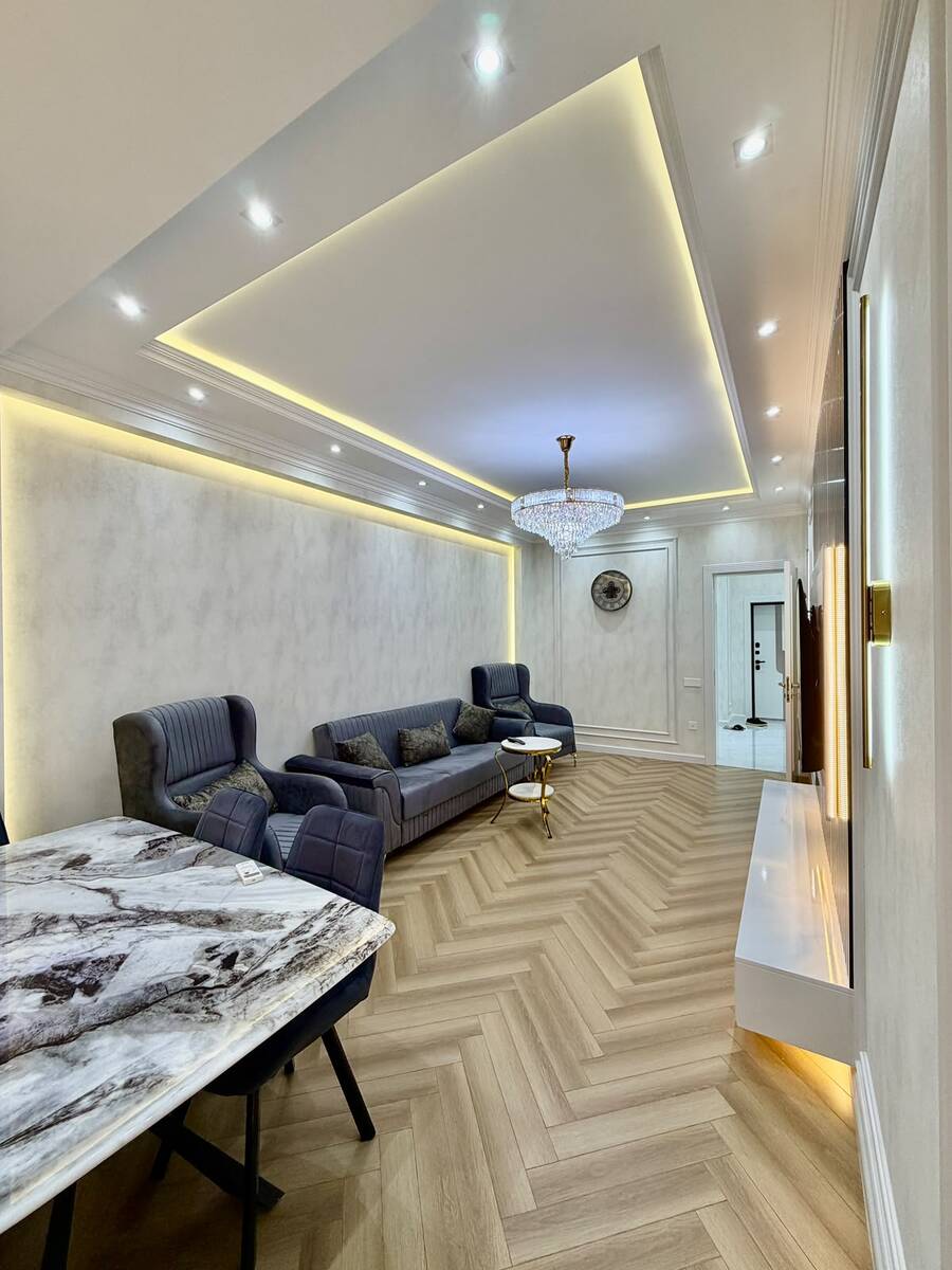 İcarəyə verilir 2 otaqlı yeni tikili 75 m² — Mənzil, Bakı (2)