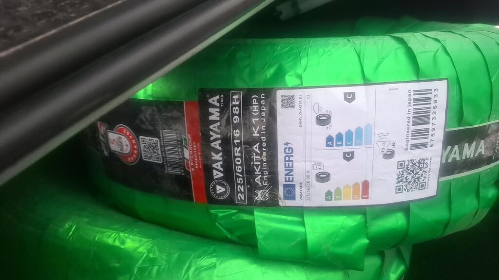 Vakayama Akita K1 (HP) yay təkərləri - Ölçü: 225/60 R16 - Yük/sürət — Şinlər, Digah (4)