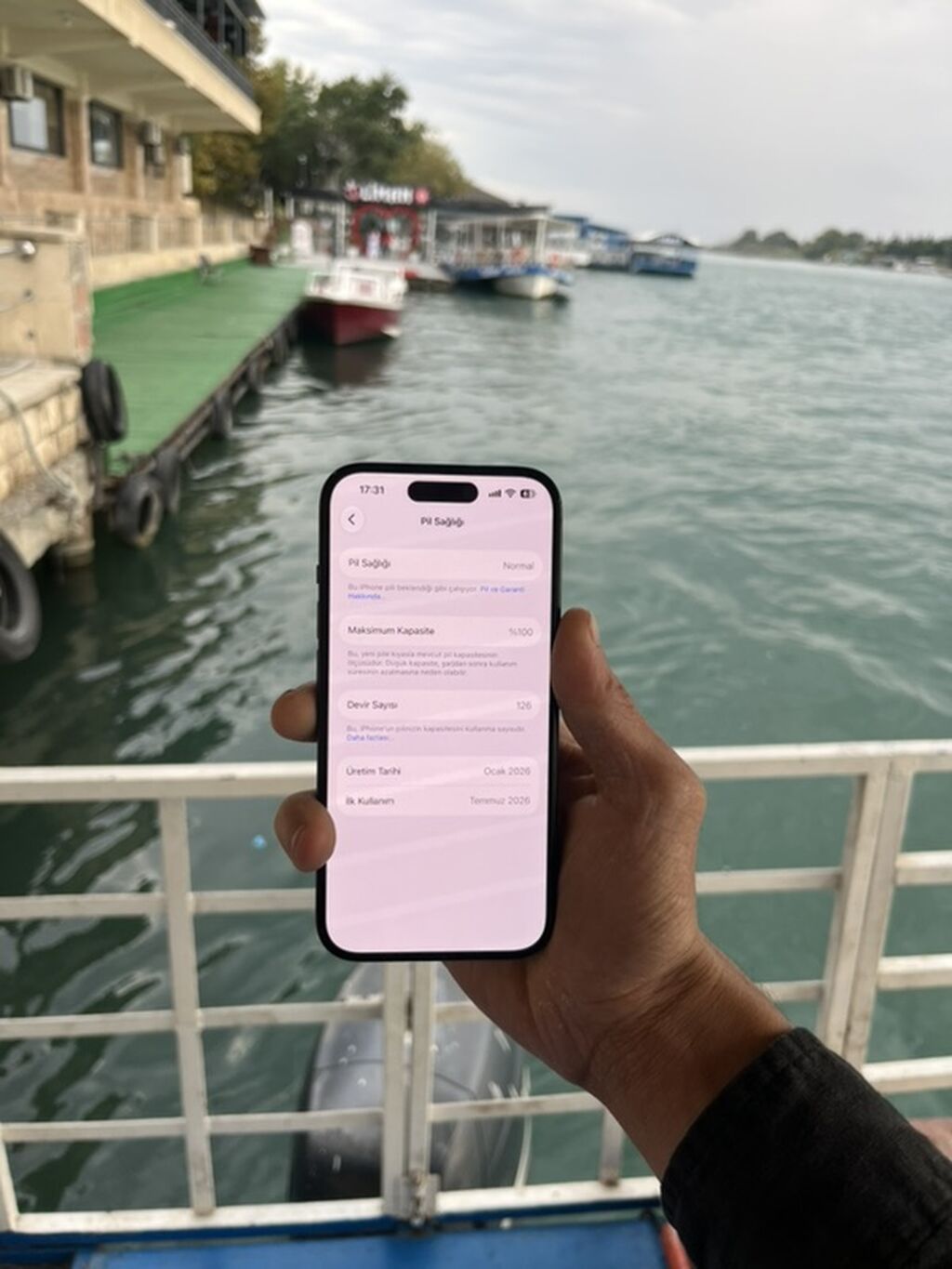 IPhone 15, 128 GB, Qara, Face ID — Apple iPhone, Mingəçevir (5)