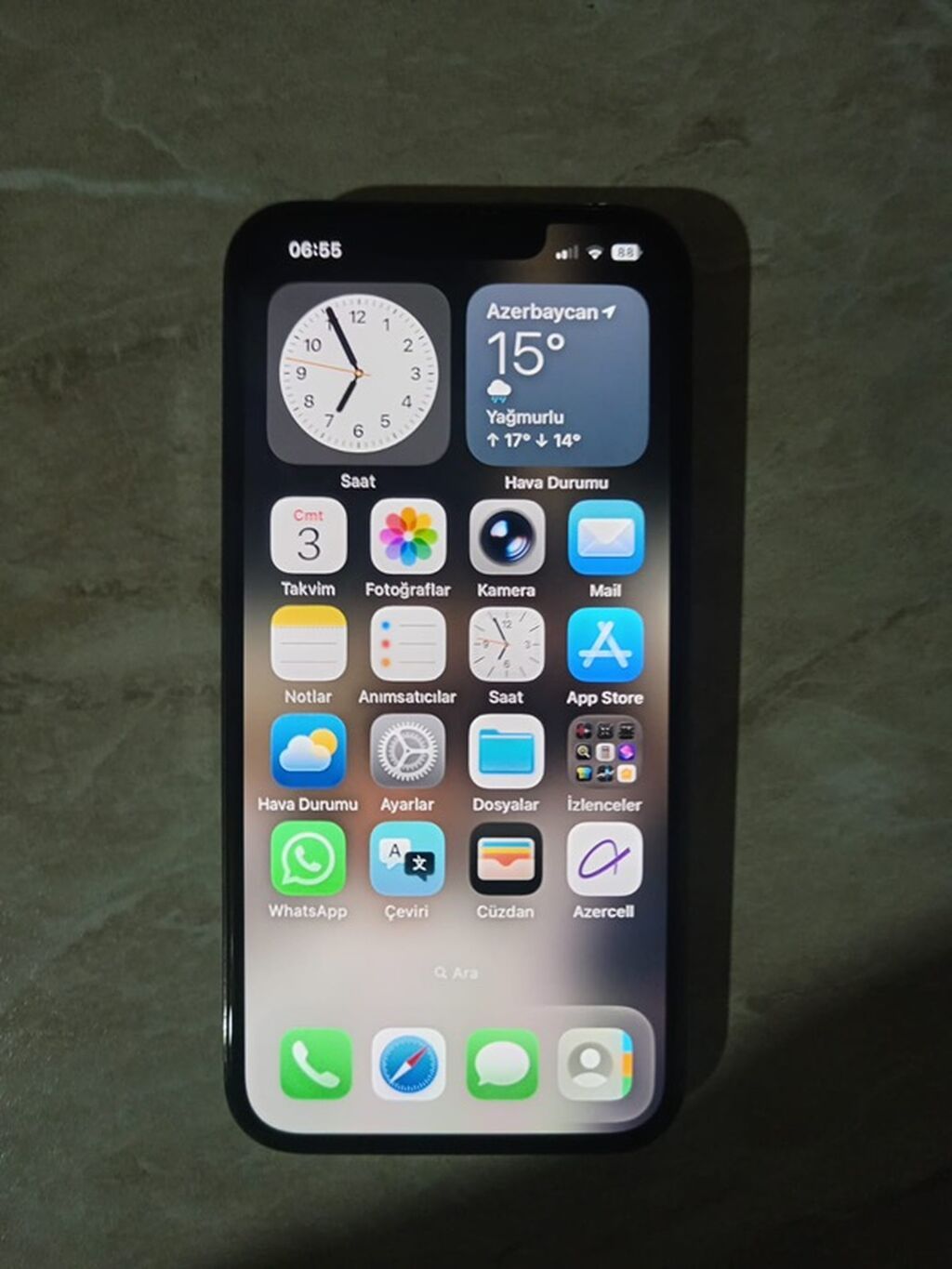 IPhone 13 Pro, Graphite, Simsiz şarj — Apple iPhone, Bakı (5)