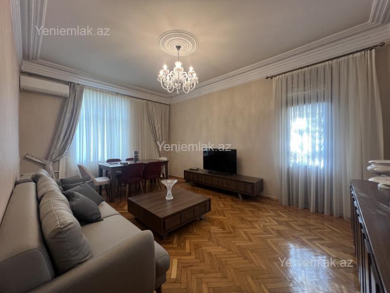 Kirayə 3 otaqlı Bina evi menzil (Köhnə tikili), 100 m², Xətai rayonu — Mənzil, Bakı (3)