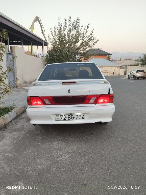 Lada (VAZ) 2115, 1.6 L, 2012 il, 220 000 km 72-BG-264 — Avtomobillər, Naxçıvan (2)