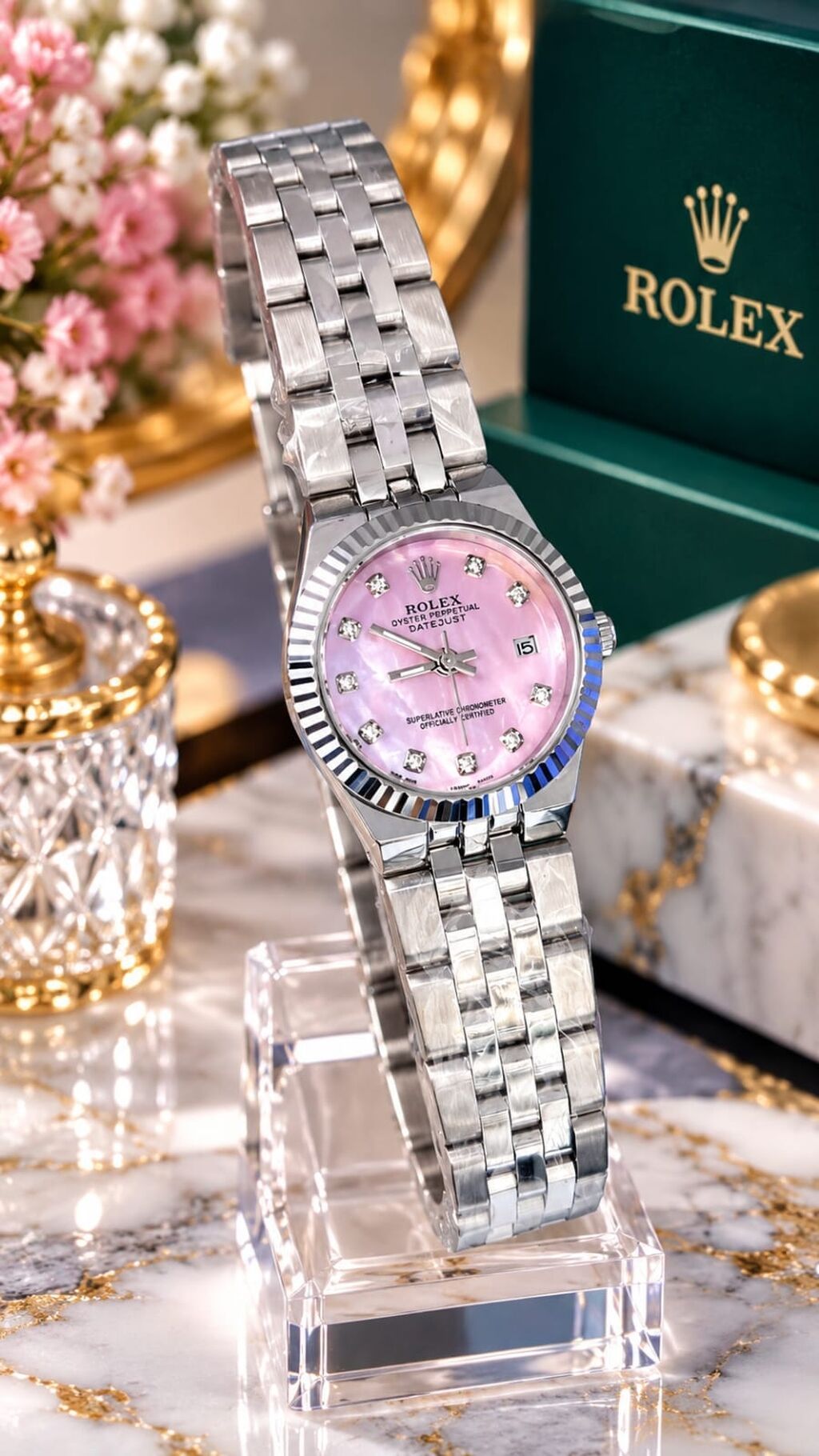 Yeni, Qol saatı, Rolex, rəng - Ağ — Qol saatları, Bakı (2)