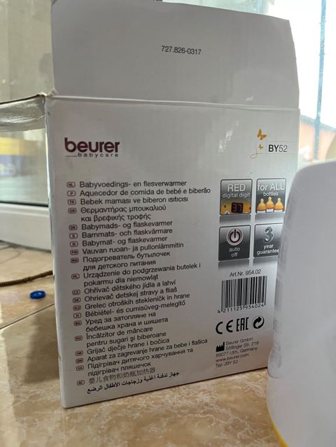 Beurer BY 52 uşaq qidası və biberon isidicisi - 2-si 1-də — Bakı