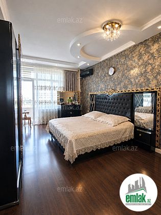 Satılır 3 otaqlı 120 m² yeni tikili Həzi Aslanov m — Mənzil (3)