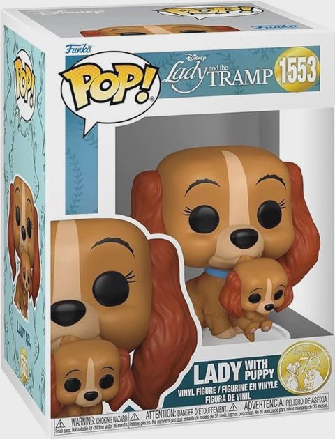 Funko. First POP Disney: LatT- Lady w/puppy — Sports, Hobby & Leisure