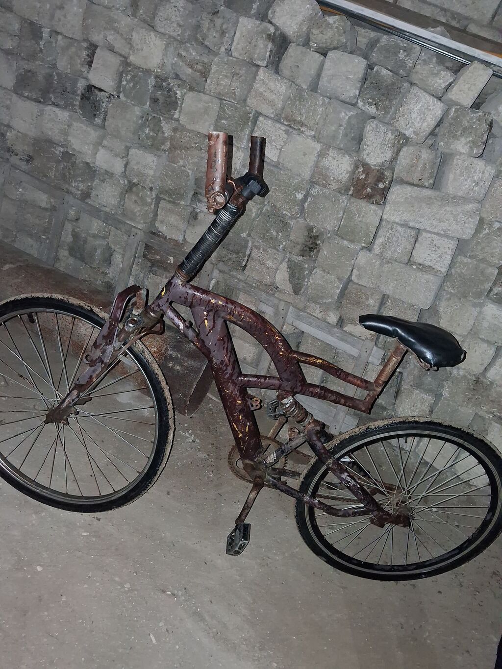 Velosiped – bərk karkaslı, arxa amortizatorlu model - Çərçivə: Polad — Yol velosipedləri, Bakı (3)