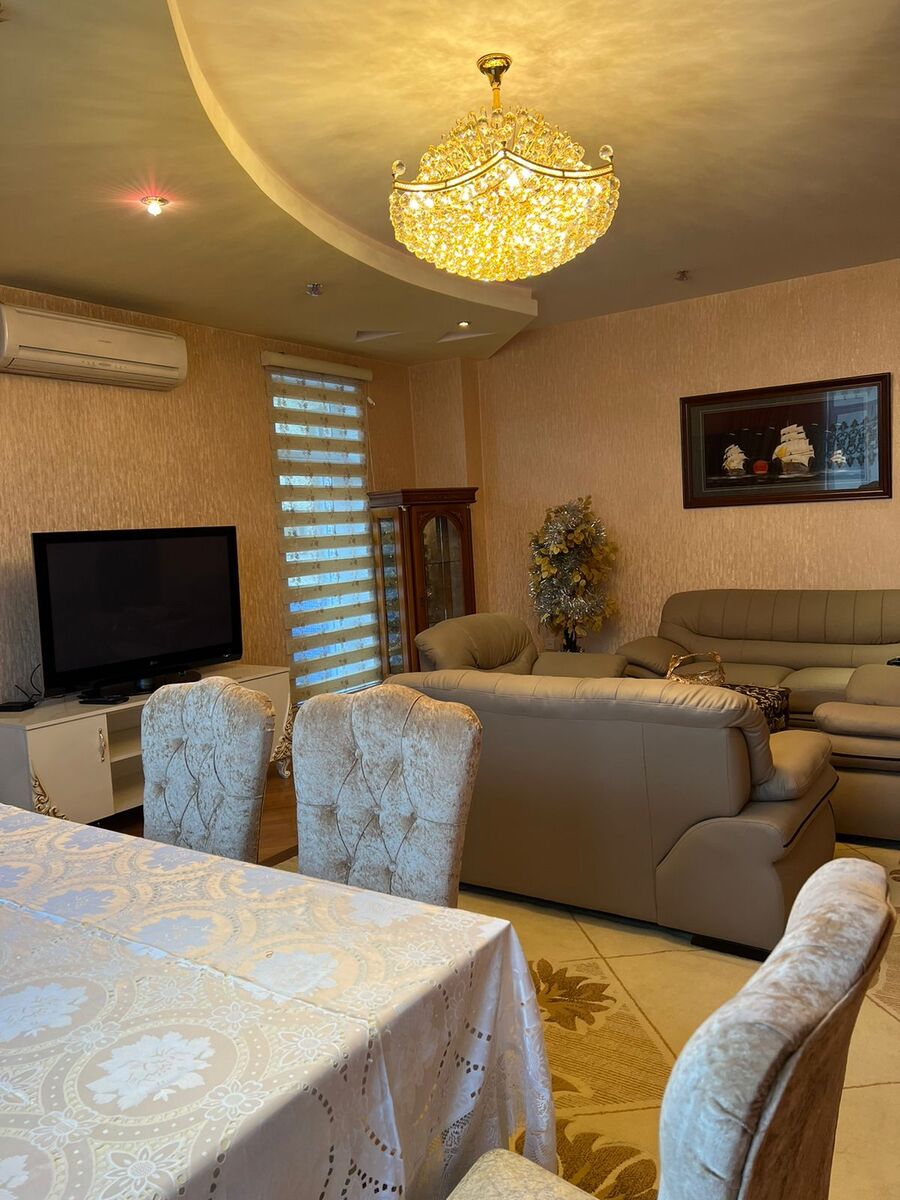 İcarəyə verilir 3 otaqlı yeni tikili 140 m² — Mənzil, Bakı (12)