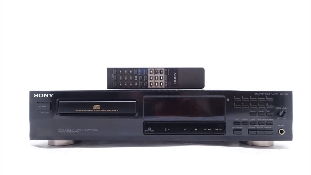 Sony CDP-315 (Compact Disc Player) – klassik hi-fi CD pleyeri — Digər, Bakı (9)