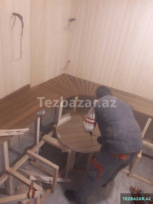 Sauna temiri — Tikinti xidmətləri, Bakı (2)