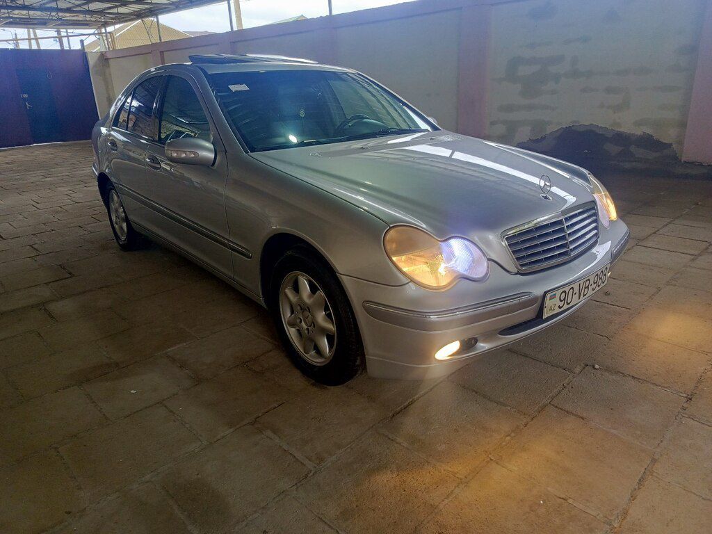 Mercedes C 230, 1.8 L, 2002 il, 260 942 km 90-VB-988 — Avtomobillər, Şirvan (9)
