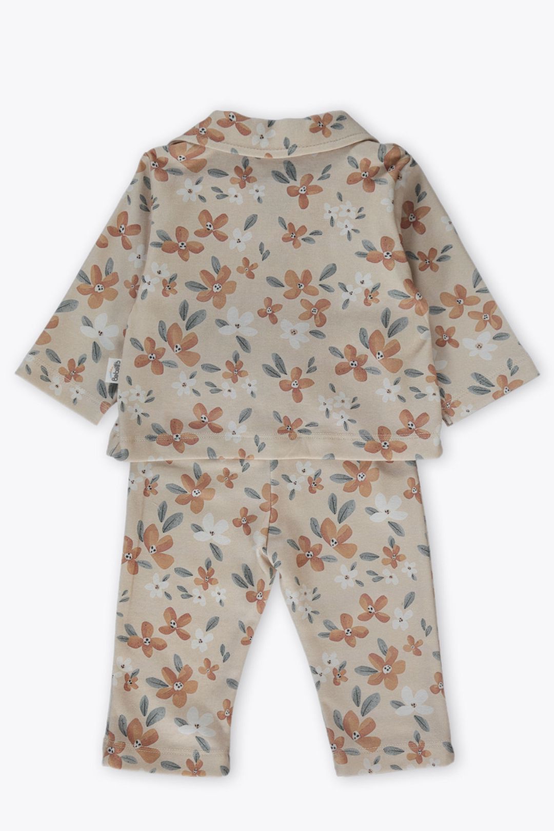 Şalvarlı pijama dəsti Bebetto F1550, narıncı, pambıq, ölçü 18-24 ay — Mallar, Bakı (2)