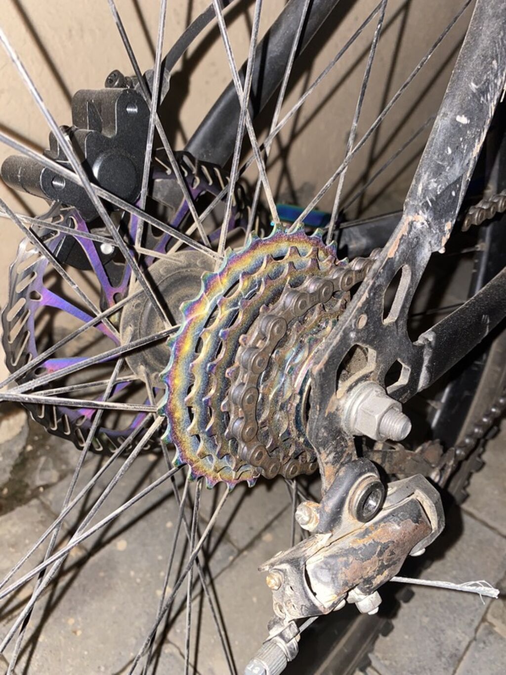 Dirt/Street velosipedi – custom yığılma Xüsusiyyətlər: - Çərçivə — Dağ velosipedləri, Masazır (6)