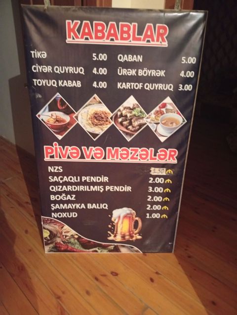 Kafe ucun vinilli reklam qiymeti 70manata alinib 30azn e verilir — Bakı