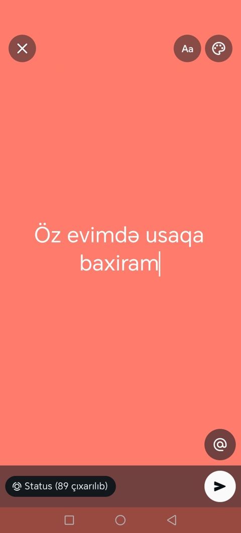 Uşaq baxımı xidməti – ev şəraitində - Öz evimdə uşağa baxıram — Novxanı