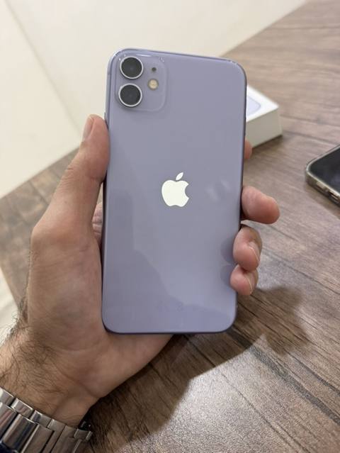 IPhone 11, 128 GB, Deep Purple, Face ID — Баку
