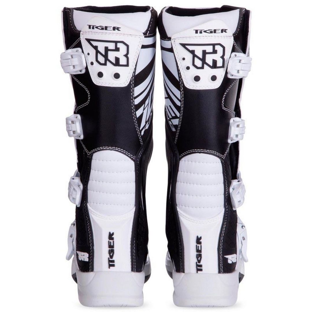 Kişi üçün motosikl çəkmələri Tiger Racing MTR-E002, ölçü 41, qara/ağ — Mallar, Bakı (3)
