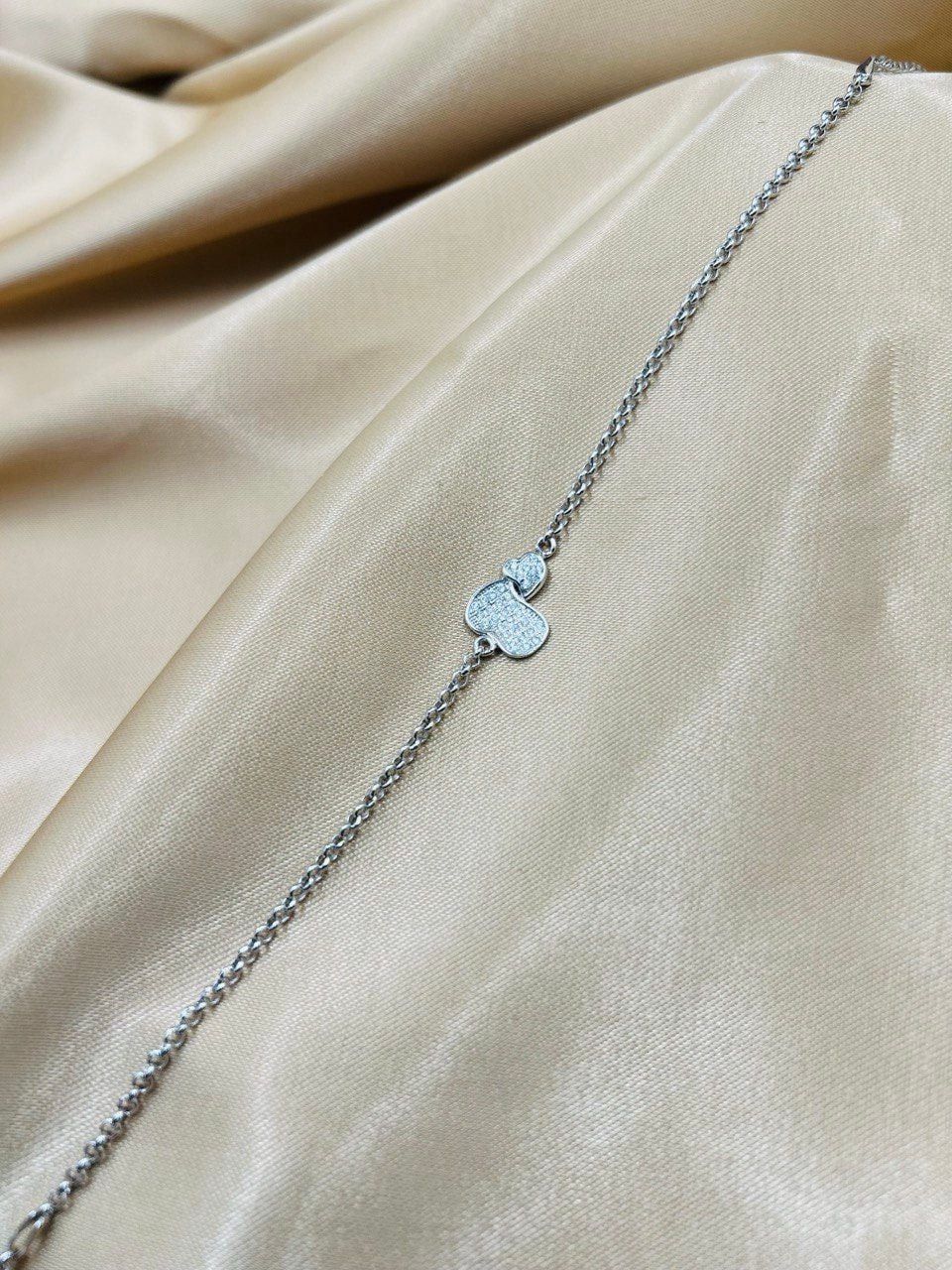 Gümüş qolbaq Icebella 016, 925 əyyar, qadınlar üçün, 22 sm - ICEBELLA_016 — Mallar, Bakı