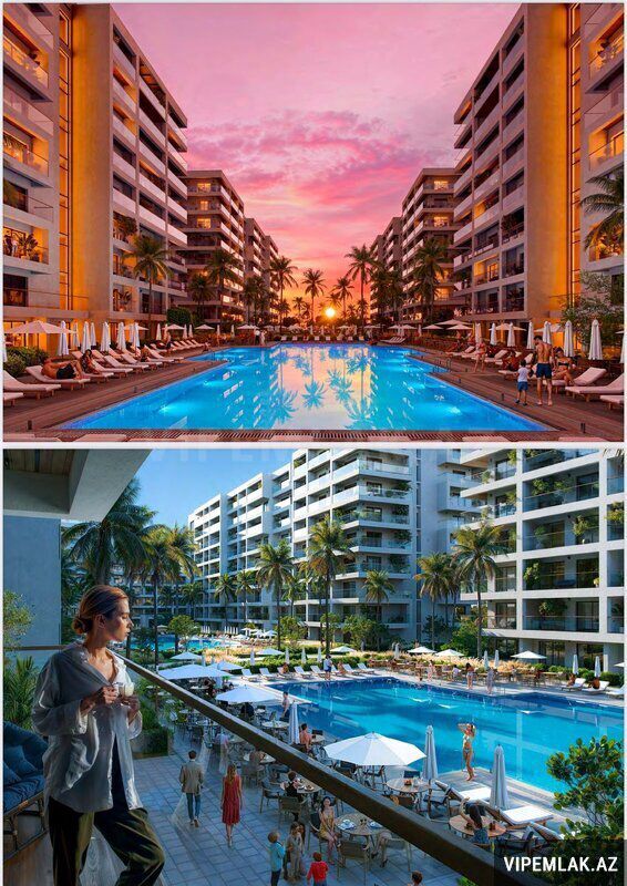 Sabunçu rayonunda 1 otaqlı Yeni tikili Satılır, 92 m² — Mənzil, Bakı (7)