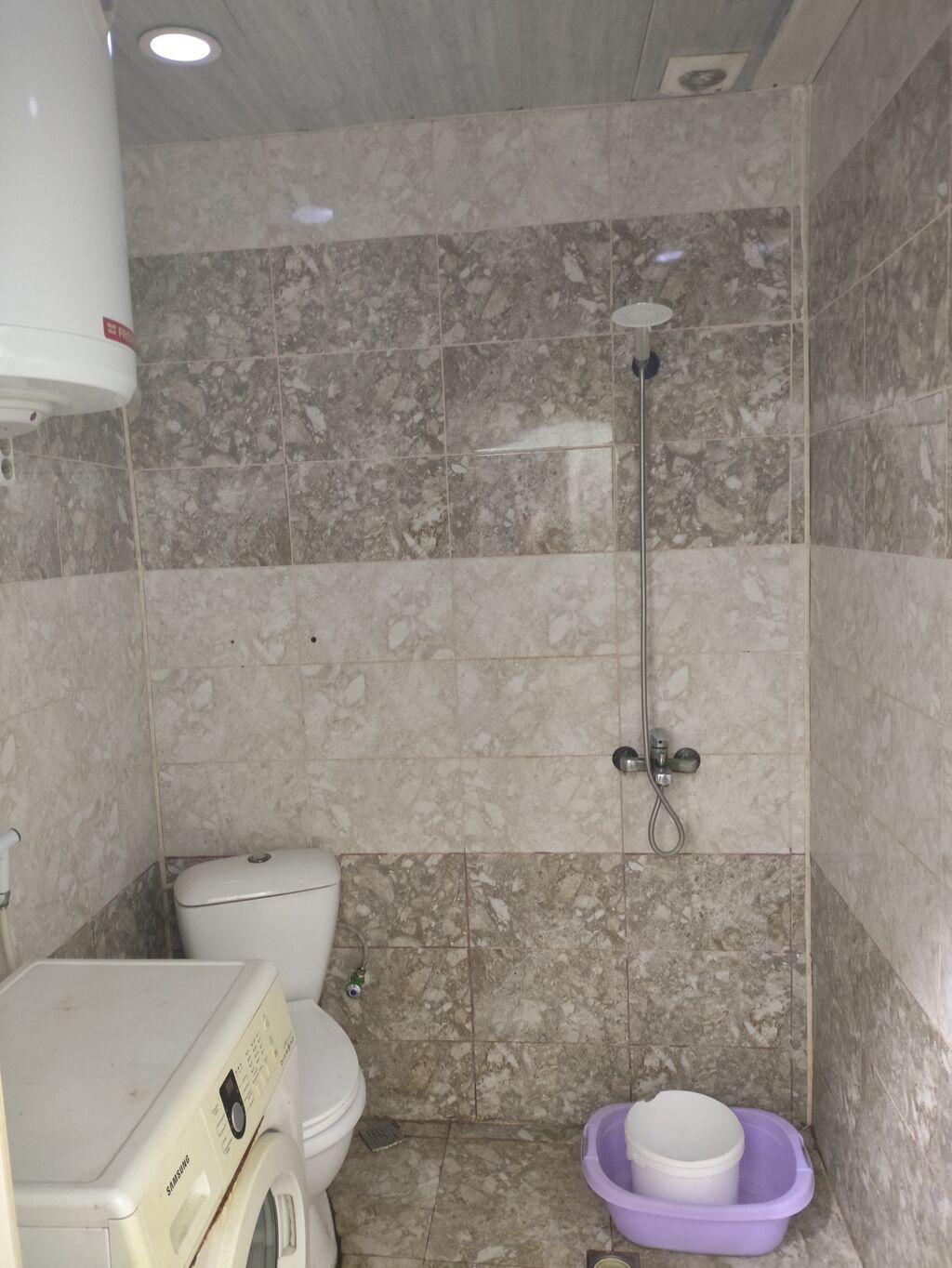 2 otaqlı mənzil – mətbəx və qonaq otağı mebellə - Plan: girişdən — Mənzil, Masazır (6)