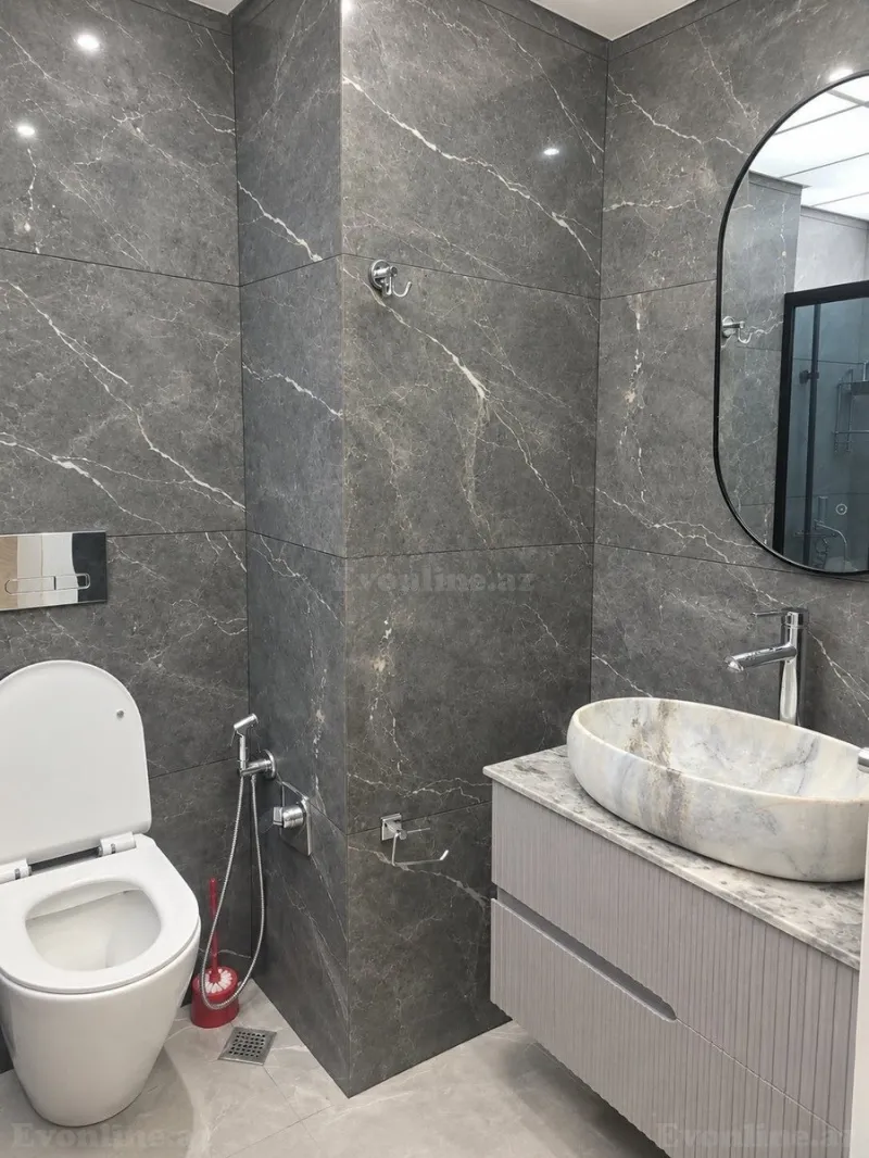 Kirayə verilir 3 otaqlı Mənzil Yeni tikili 78 m² Bakı, Yasamal r., İnşaatçılar m — Mənzil, Bakı (8)