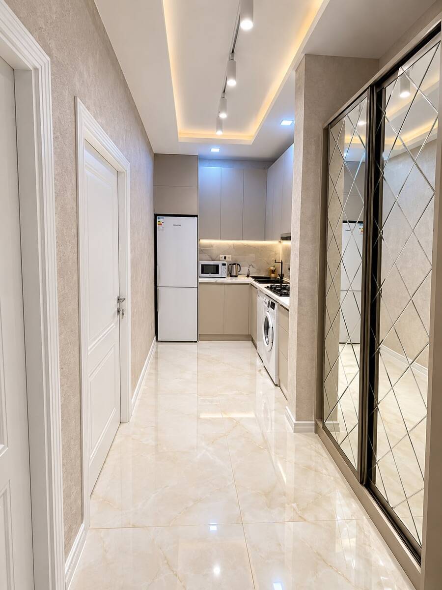 İcarəyə verilir 2 otaqlı yeni tikili 54 m² — Mənzil, Bakı (3)