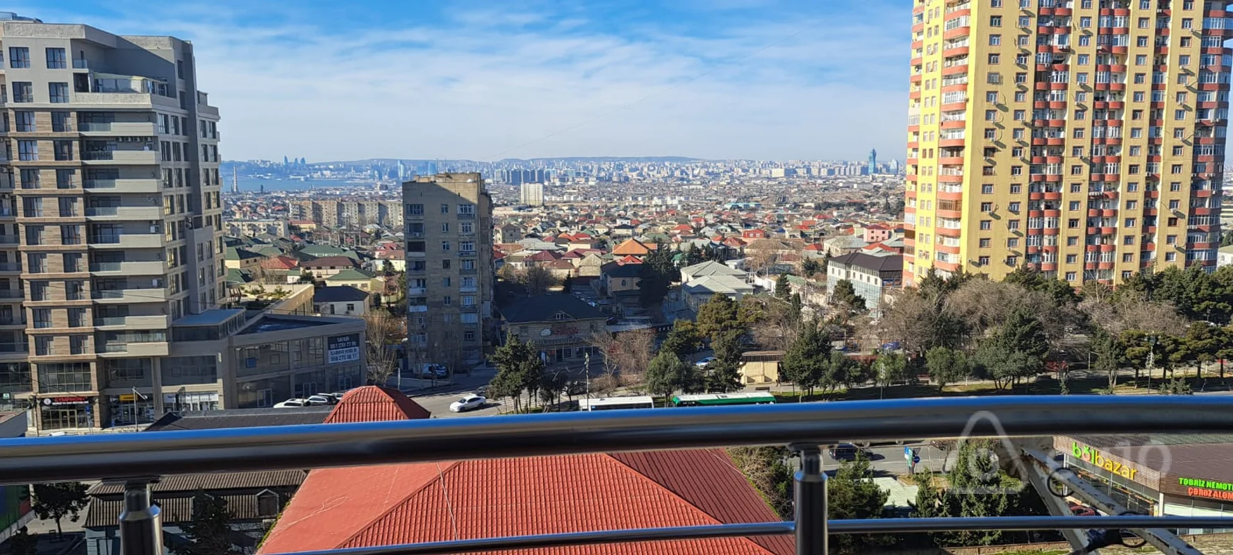 3 otaqlı mənzil, 1110 m², Məhəmməd Hadi küçəsi — kirayə — Mənzil, Bakı (10)
