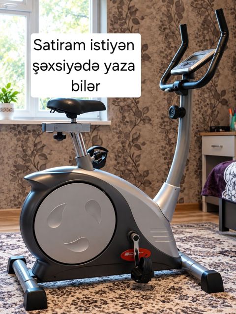 Maqnitik trenajor – velotrenajor - Daxili ekranlı konsol: sürət — Tərtər