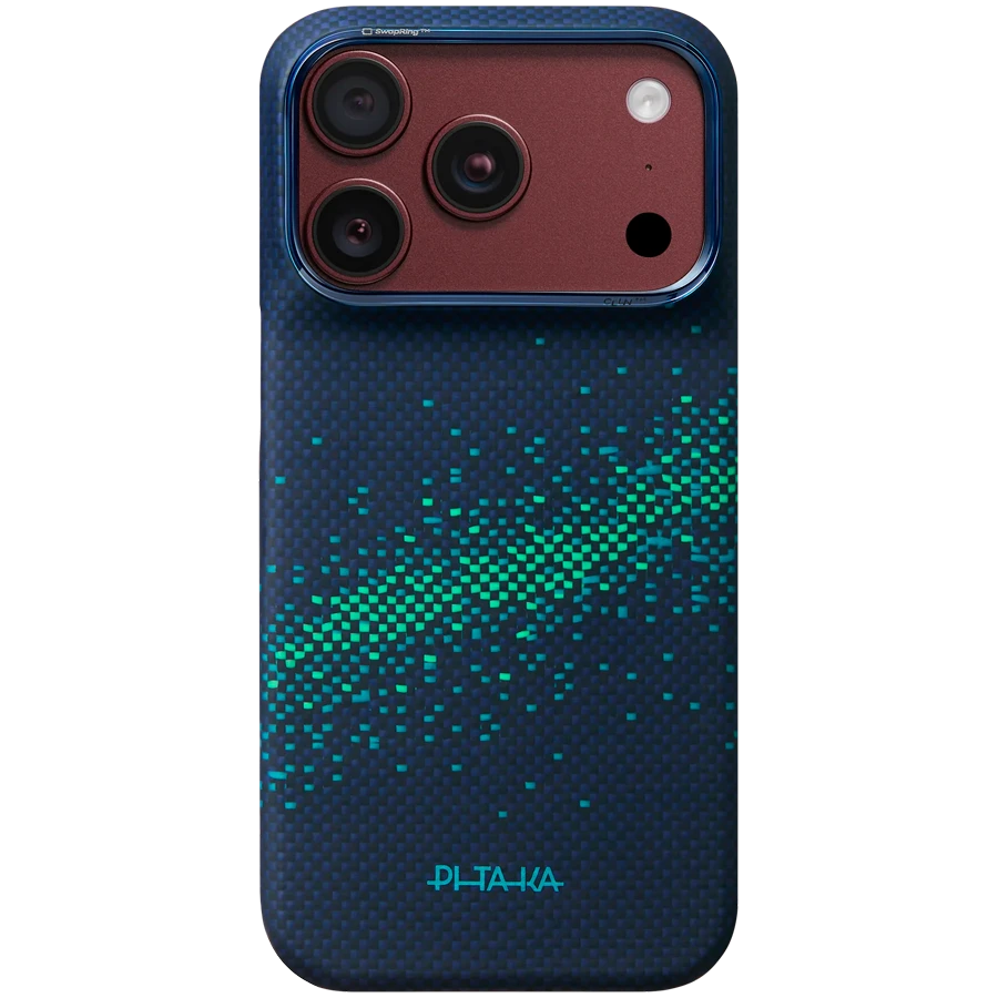 Qoruyucu örtük Pıtaka Milky Way Galaxy MagSafe ilə iPhone 18 Pro Max üçün, Nearfield Blue — Şarj cihazları, Bakı