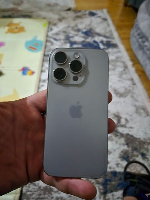 IPhone 15 Pro, 512 GB, Gümüşü, Face ID — Beyləqan