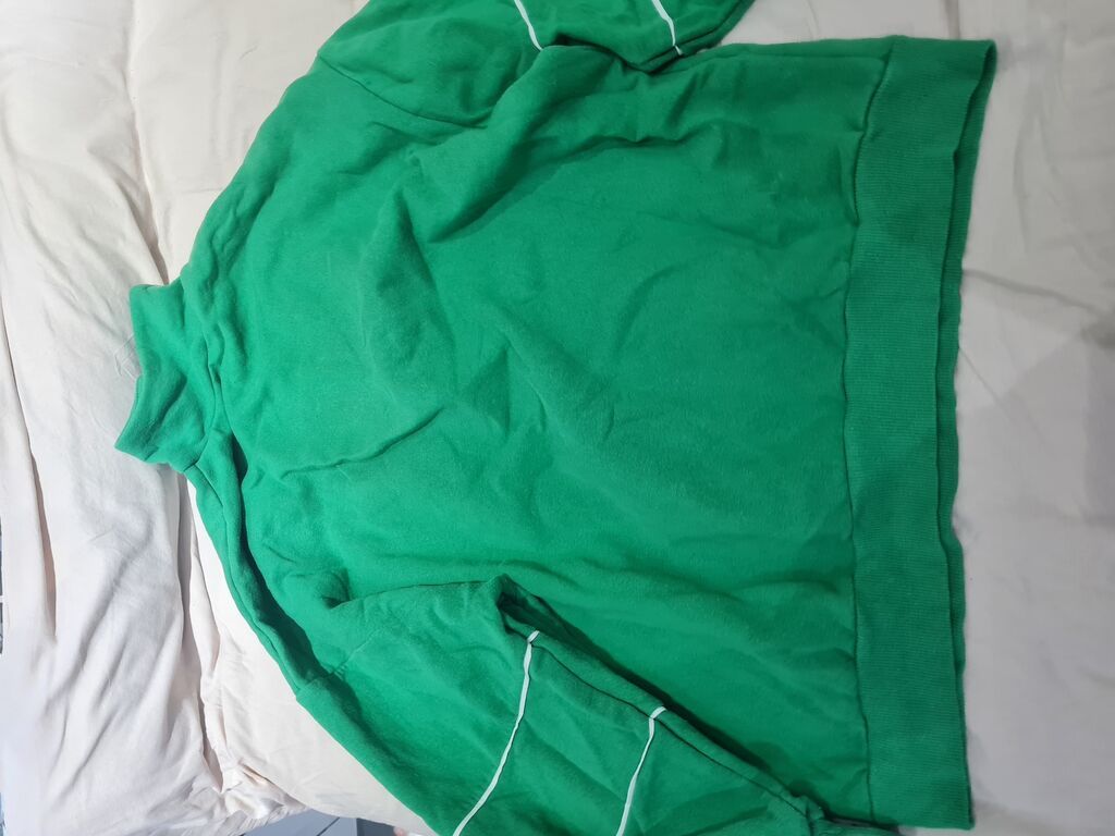 Yaşıl rəngli yarım-fermuarlı sweatshirt — Hodie və sviter, Bakı (2)