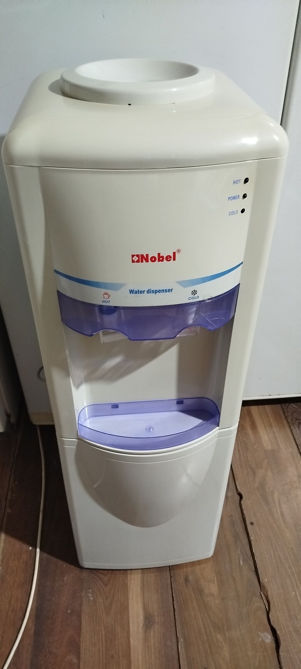 Nobel su paylayıcı (dispenser) - Üstdən qablı model, butulka ilə — Su soğutucuları və dispenserlər, Bakı (5)