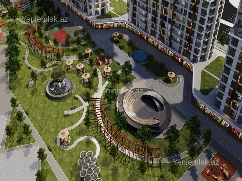 Satılır 2 otaqlı Bina evi menzil (Yeni tikili), 59 m², Nərimanov rayonu — Mənzil, Bakı (6)