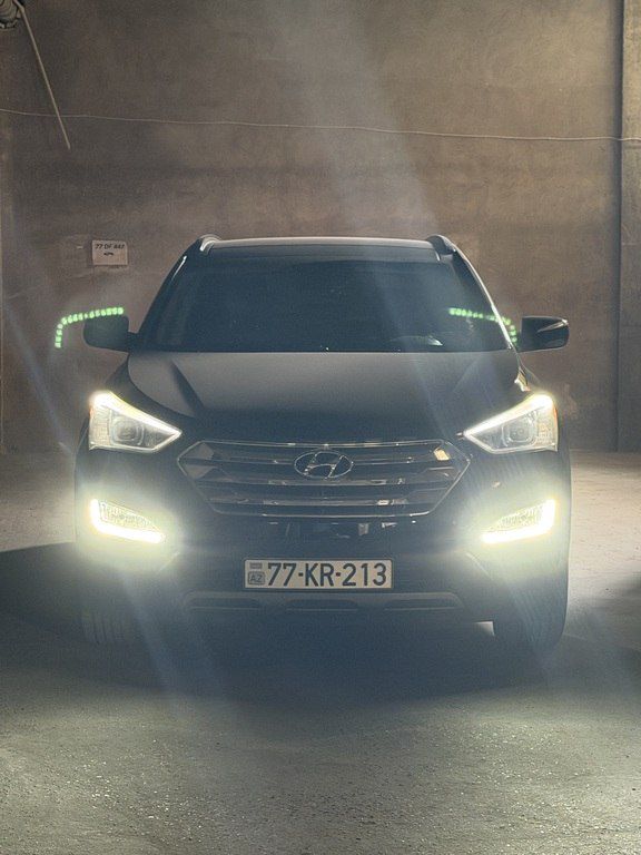 Hyundai Santa Fe, 2.4 L, 2014 il, 162 000 km 77-KR-213 — Avtomobillər, Gəncə (2)