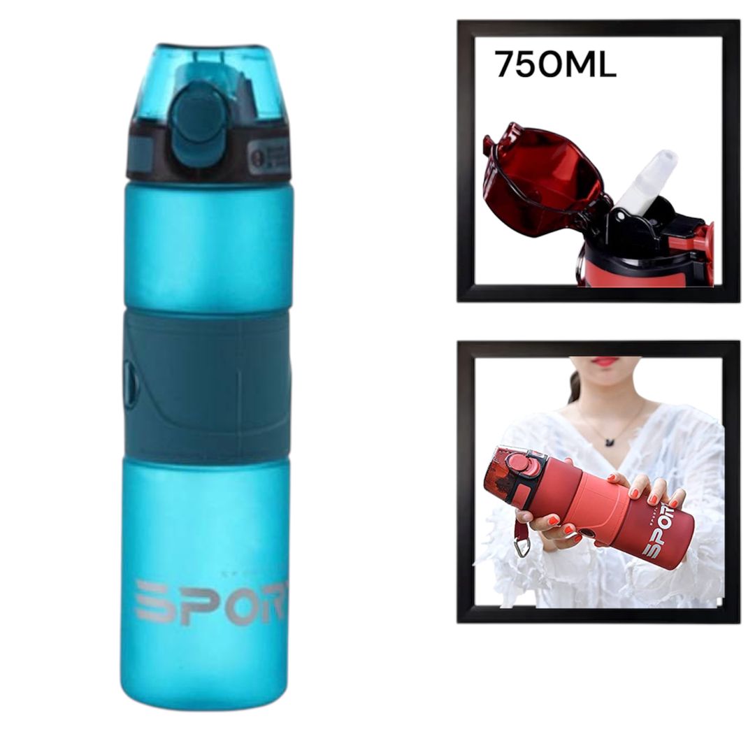İdman su qabı WS1266, mavi, 750 ml — Mallar, Bakı