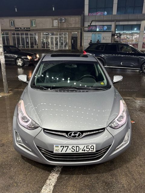 Hyundai Elantra, 1.8 L, 2015 il, 204 387 km — Bakı