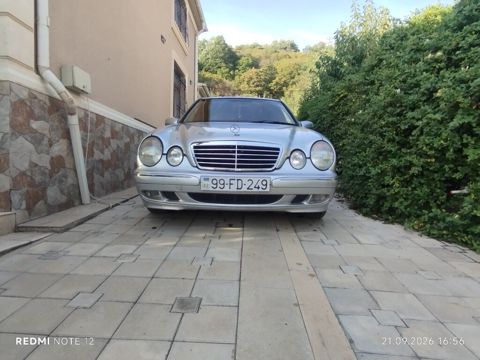 Mercedes E 220, 2.2 L, 1999 il, 348 845 km — Şamaxı