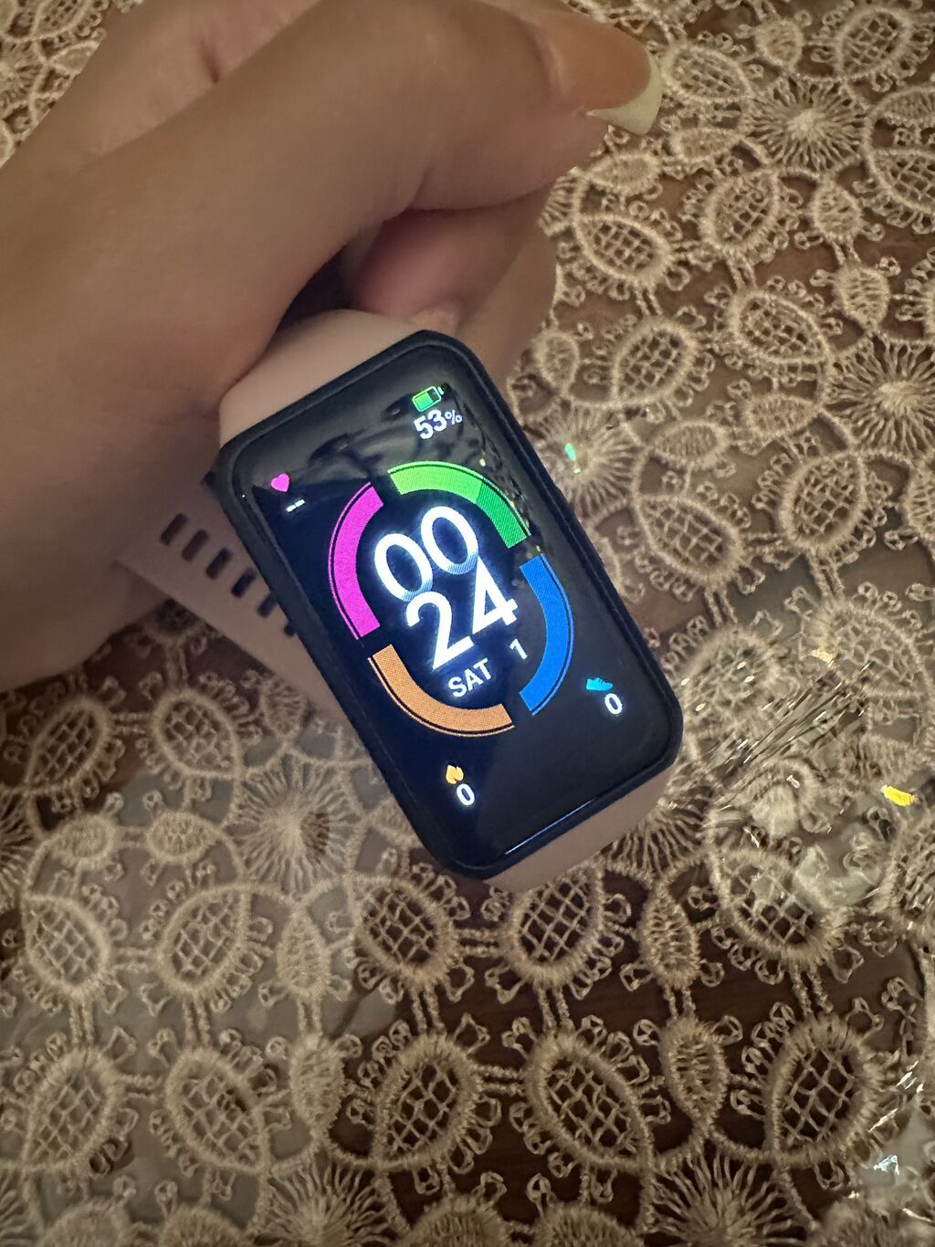 Yeni, Smart saat, Honor, Sensor ekran, rəng - Çəhrayı — Ağıllı saatlar, Bakı (3)