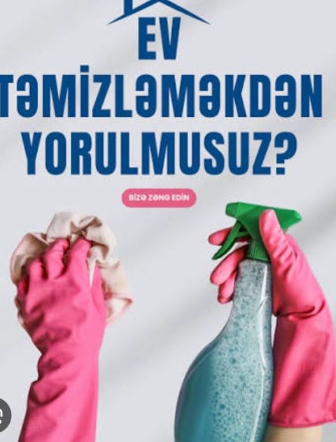 Təmizlik Evlər Ümumi təmizlik — Bakı