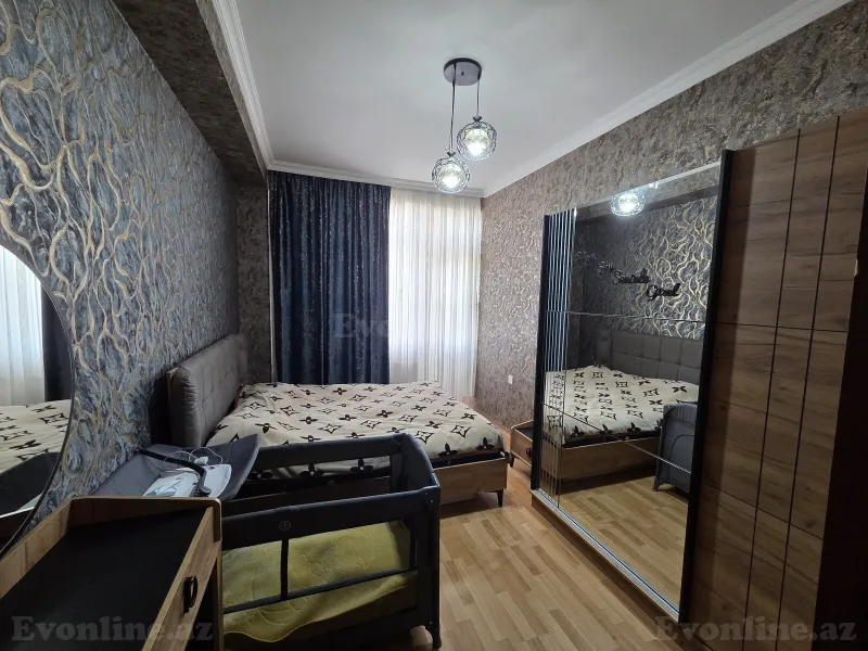 Satılır 2 otaqlı Mənzil Yeni tikili 75 m² Bakı, Binəqədi r., Azadlıq prospekti m., 7-ci mikrorayon — Mənzil, Bakı (4)