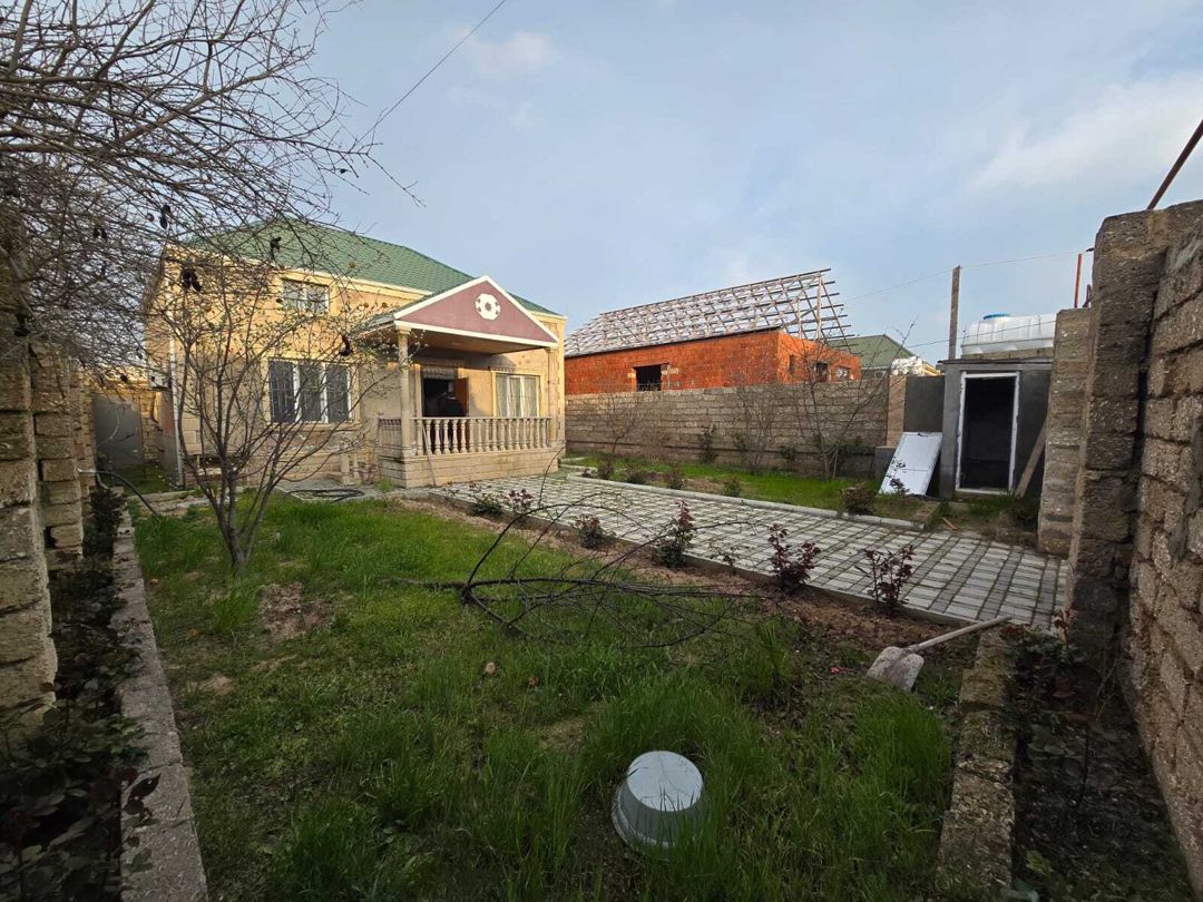 Satılır 3 otaqlı həyət evi/bağ evi 100 m² — Ev, villa, Bakı (2)